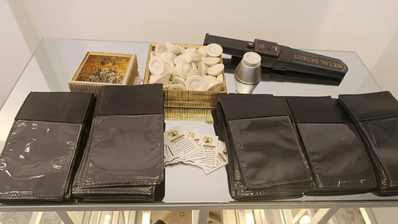 كفرات منع التصوير مع جهاز كاشف