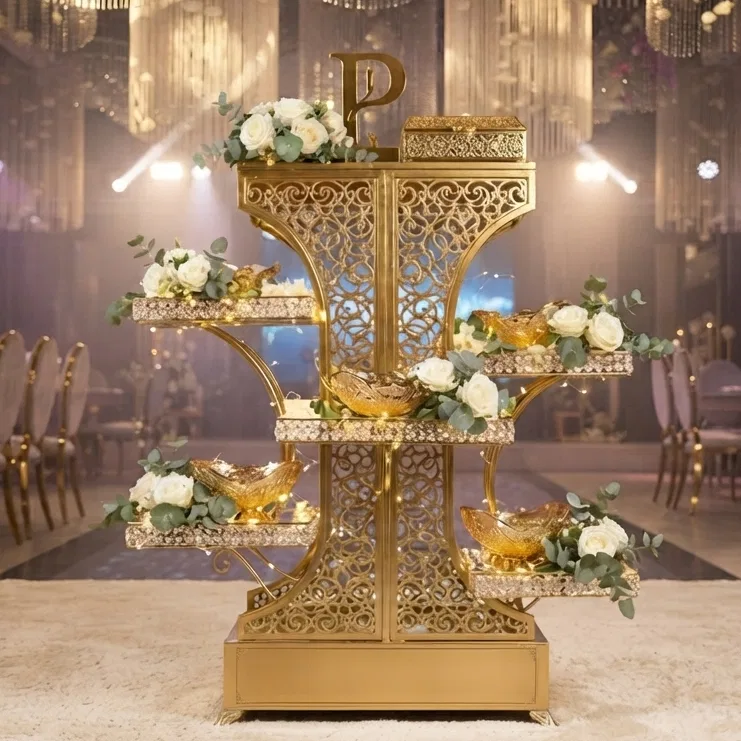 Gold stand