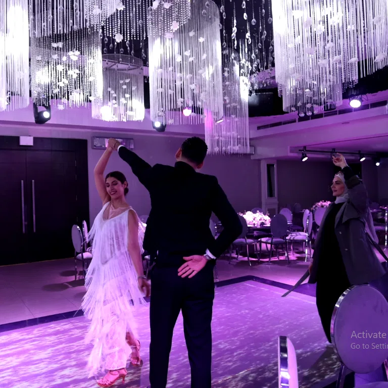 DJ rehearsal + Slow dance training for the couple