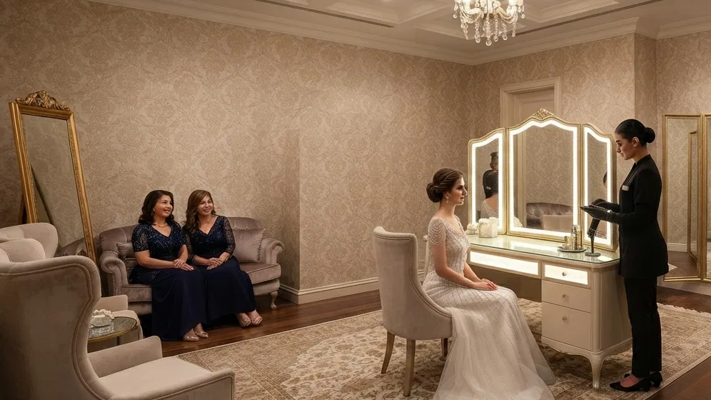 Private changing room